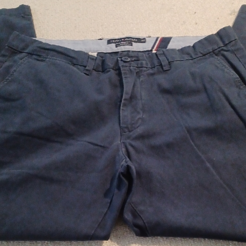 Tommy Hilfiger Navy Blue Dress Pants Sz 36x30